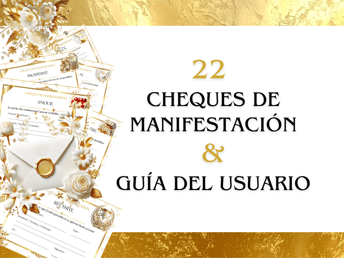 22 Cheques de Manifestación Temáticos — Silvia Davanzo