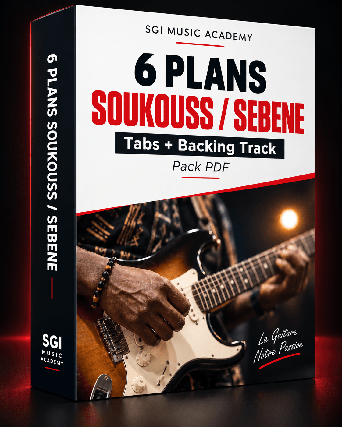 Pack 6 Plans Guitare Soukouss et Sébène - SGI Music Academy