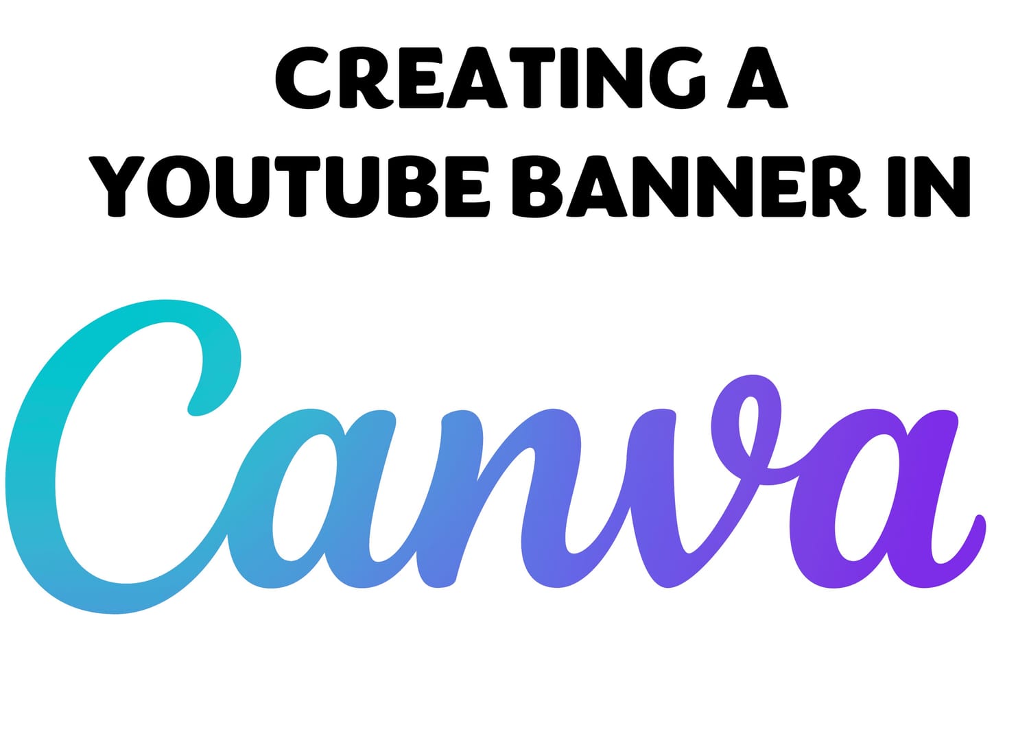 example of youtube banner - invideo- hustle n