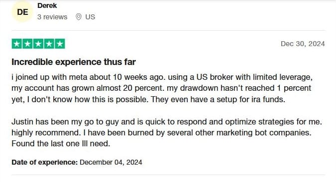 meta trading AI - reviews - hustlenation