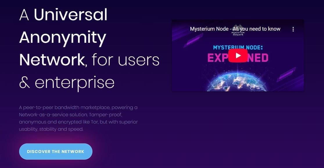 mysterium node for passive income