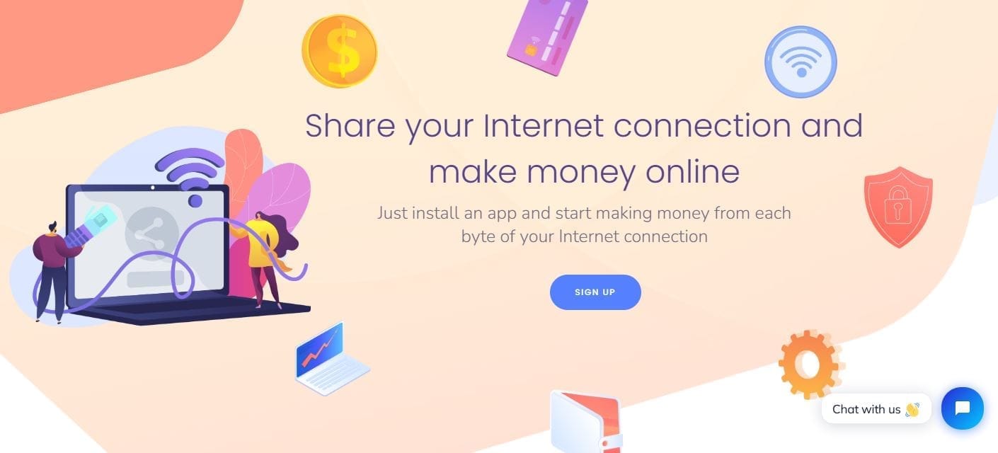 traffmonetizer - get paid to install app for passive income