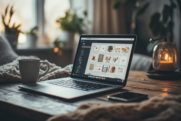 sell digital templates as a side hustle after your day job