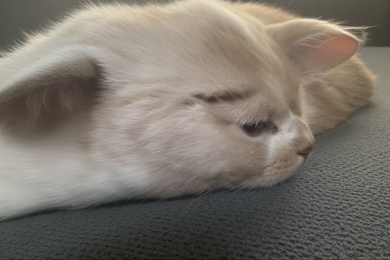 endless todo list of tasks - the passive income dream- bored cat