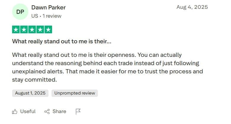 metatrading ai reviews - Dawn Parker on Trustpilot