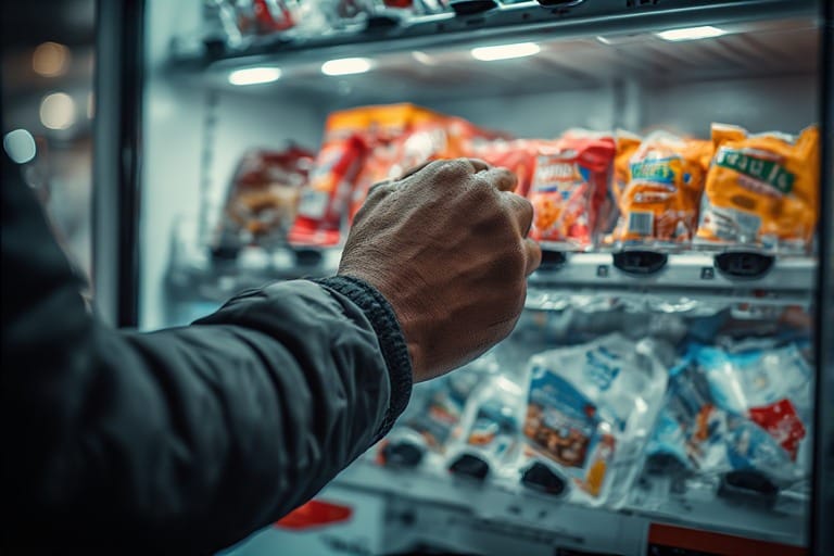 restocking vending machines