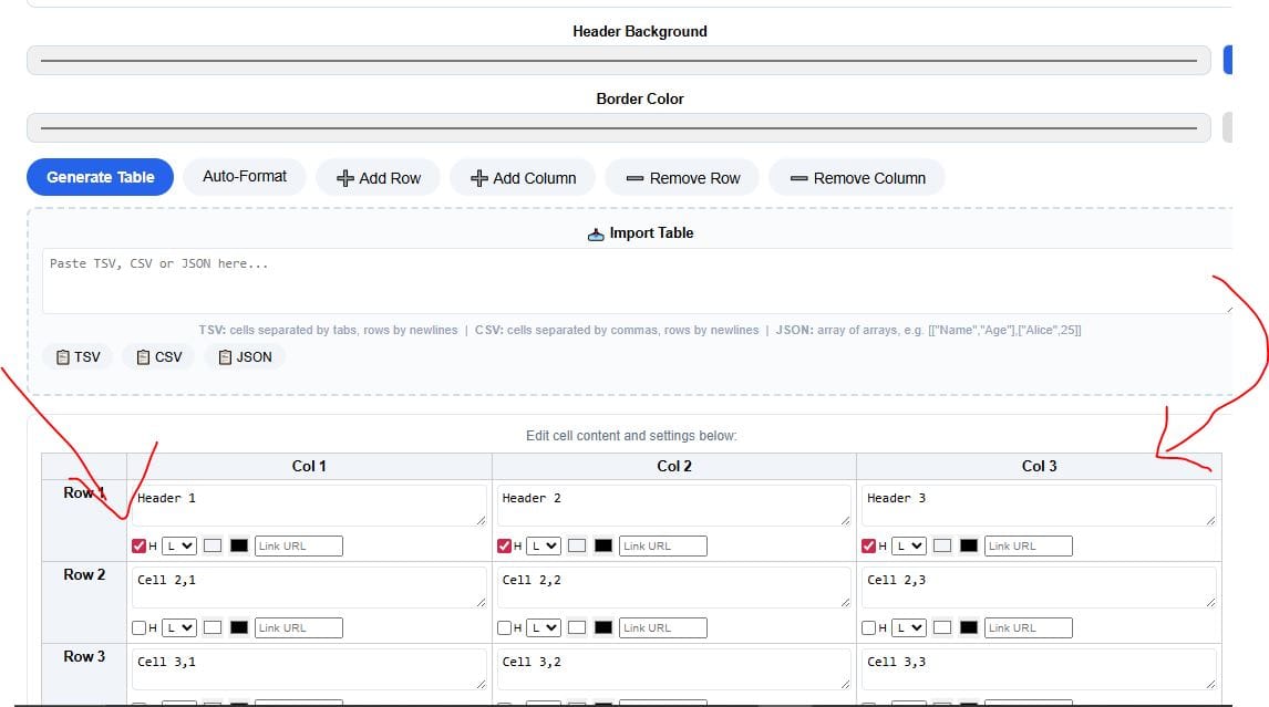 a picture showing how to edit cells on the systool box pro tool