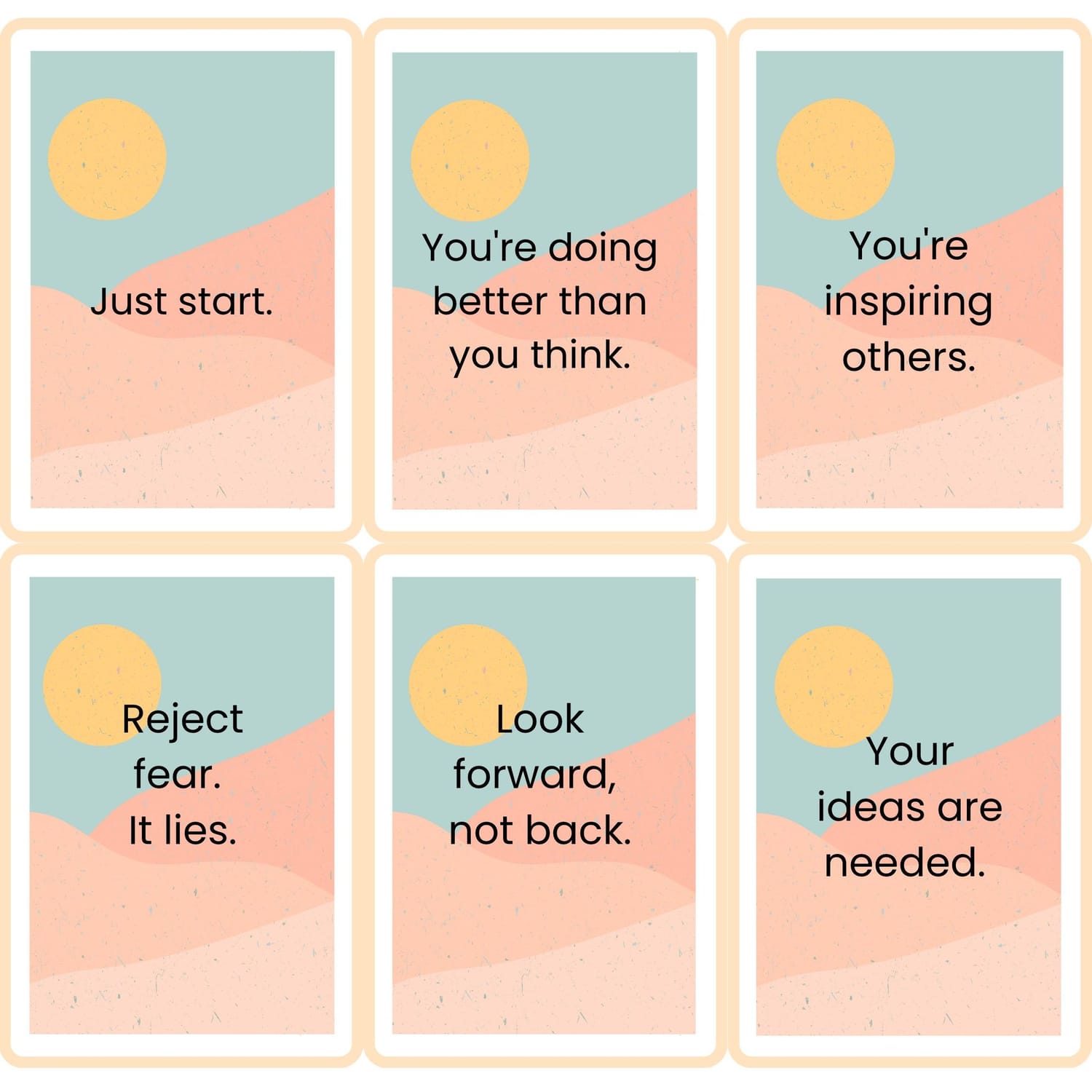 320 Encouragement Cards + Bonus 