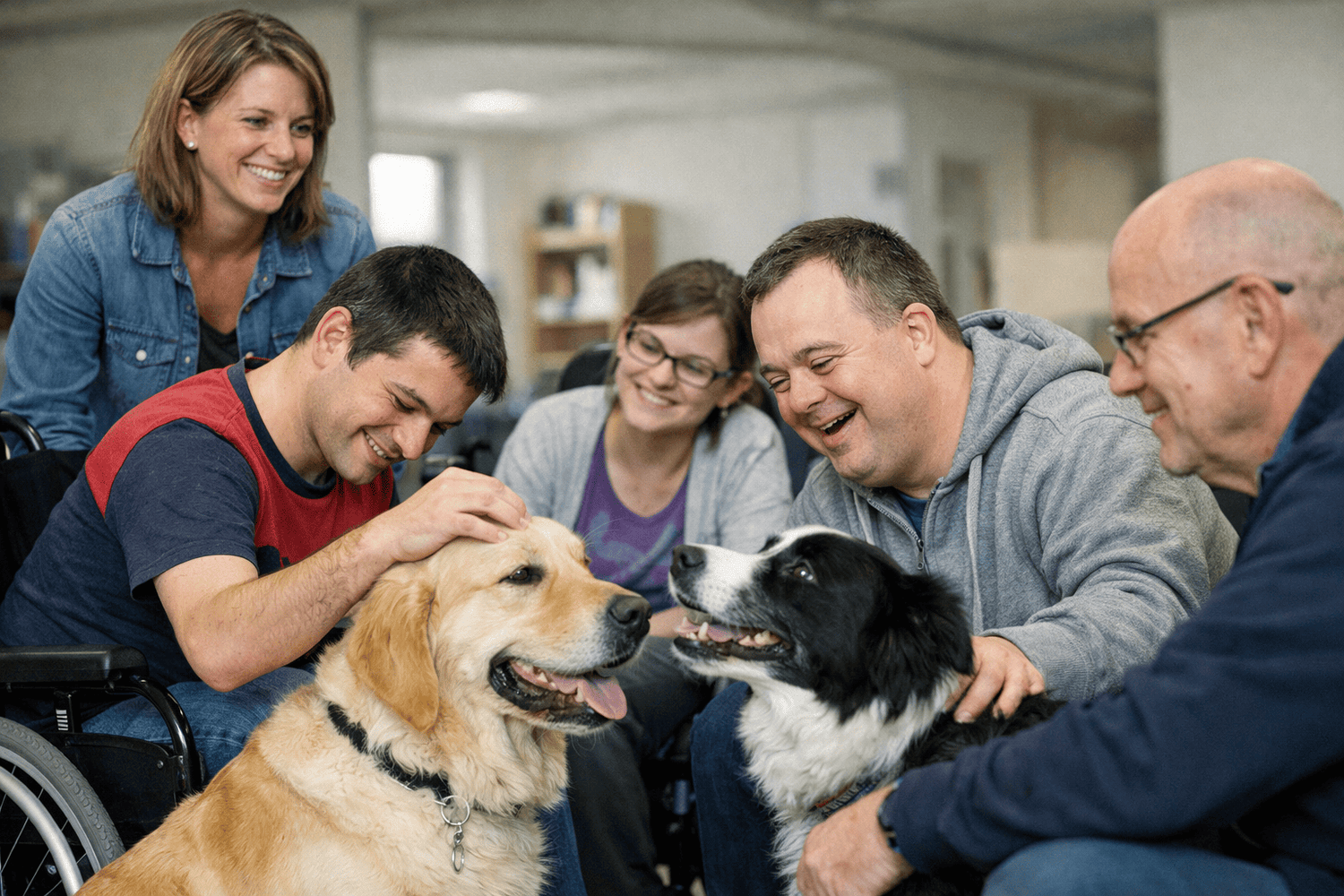 Vous êtes un établissement médico-social ou scolaire ? France Médiation Animale vous aide à intégrer la médiation animale avec des intervenants certifiés