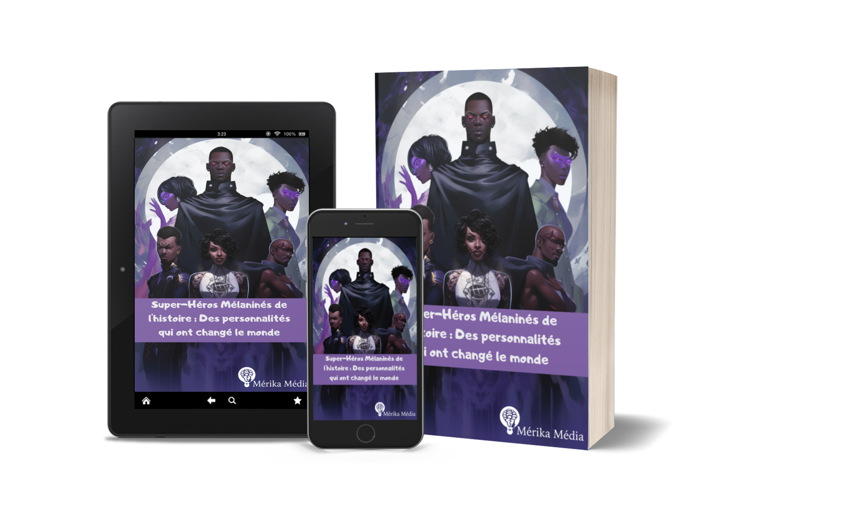 livre pour enfant noir, Super heros noirs