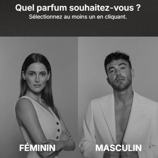 À découvrir ! Quizz 1 minute pour choisir le parfum soin pour Elle, pour Lui