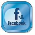 Logo med et F for Facbook og et en blå person der indikere at det er Din IT & SoMe Buddys Facebook profil