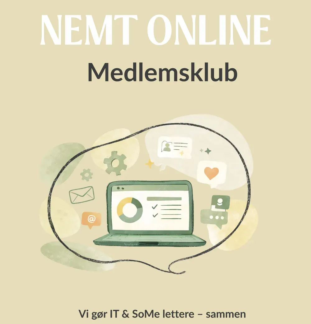 Et billede, der annoncerer en online masterclass om META PLAN arrangeret af Din IT & SoMe Buddy - VDGL. Masterclassen finder sted den 13. august kl. 9. En person arbejder på en bærbar computer i baggrunden.