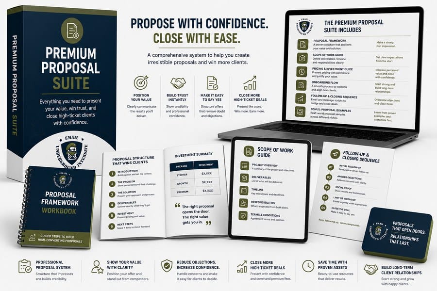 Premium Proposal Suite