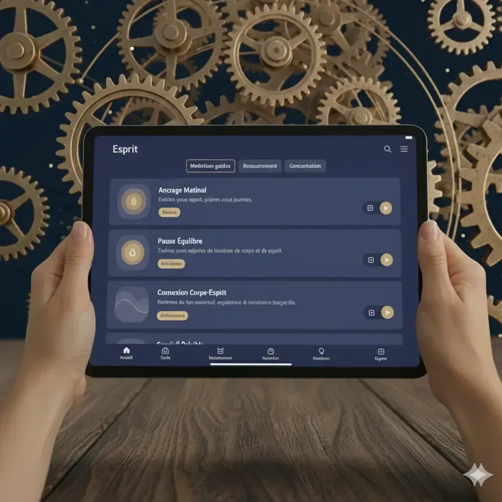 Section Esprit méditations