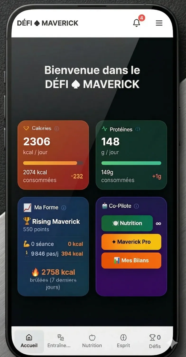 Application Défi Maverick Premium