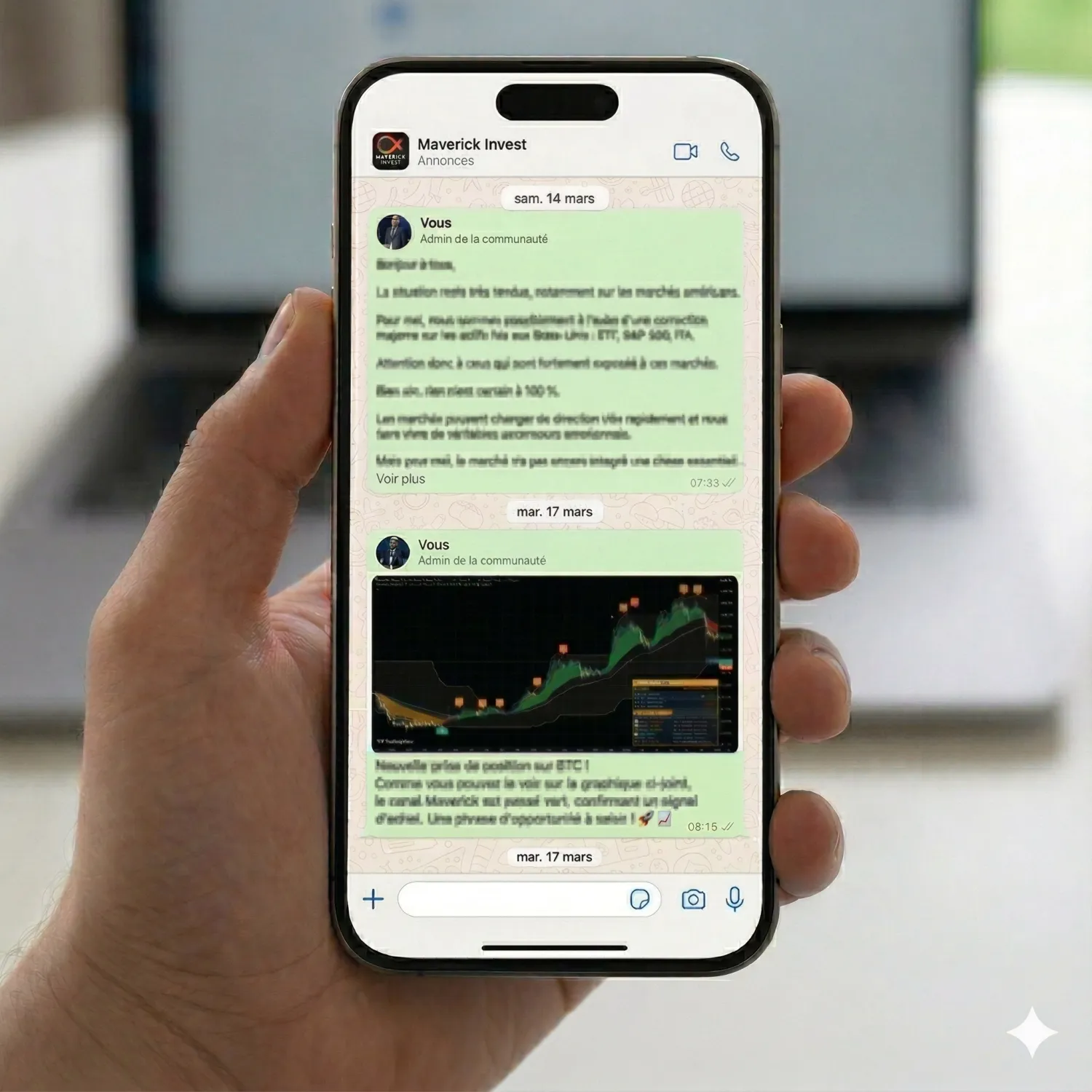 Groupe WhatsApp Maverick Invest