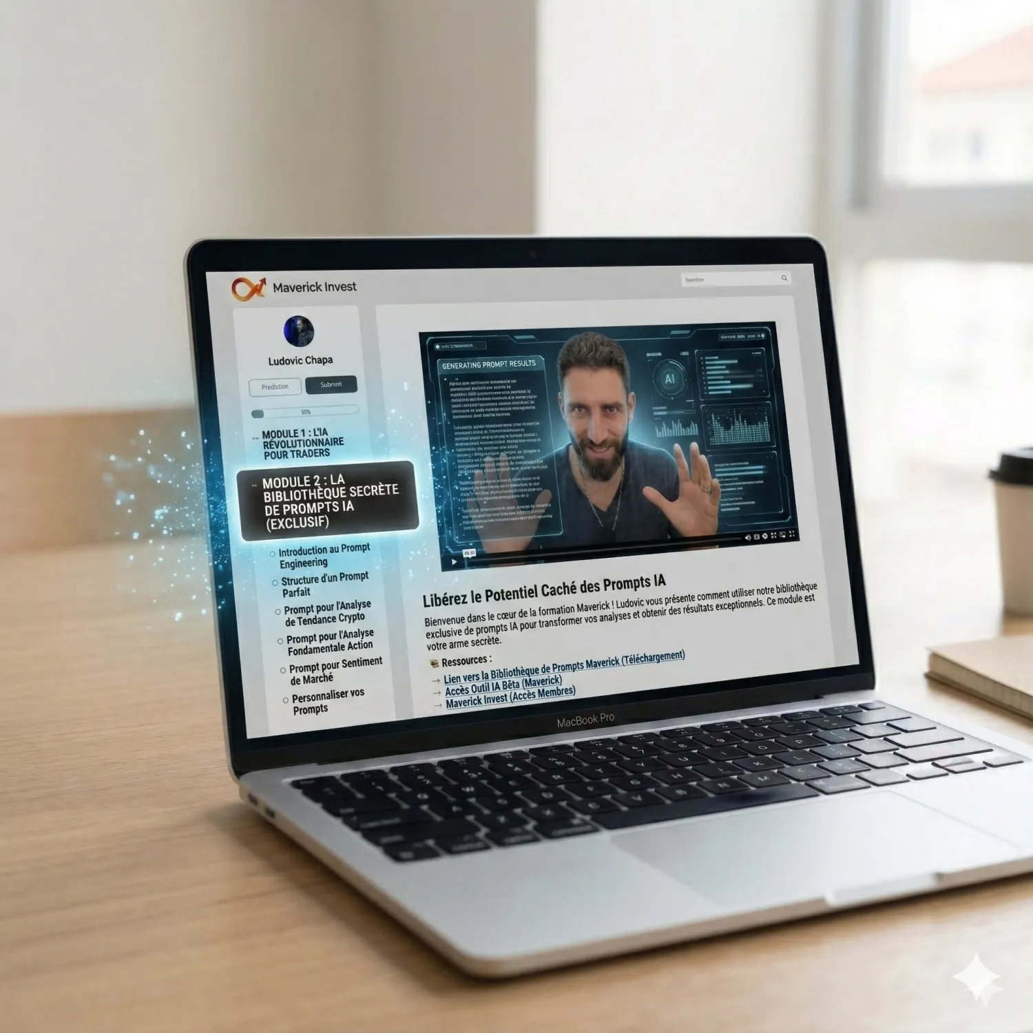 Espace de formation Maverick Invest