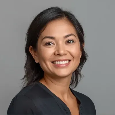 smiling woman portrait