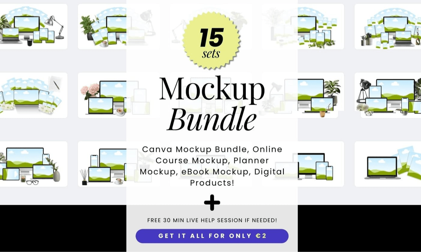 Get Instant Access to the Mockup Templates and Start Creating!