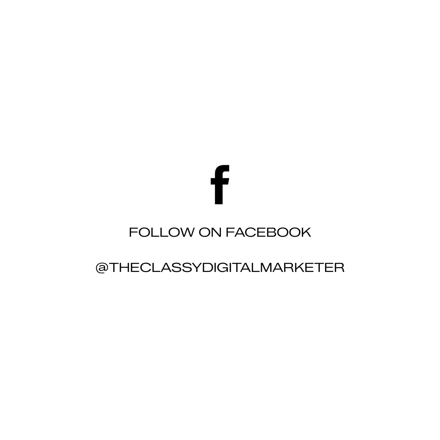 follow Ashley Ross The Classy Digital Marketer on Facebook