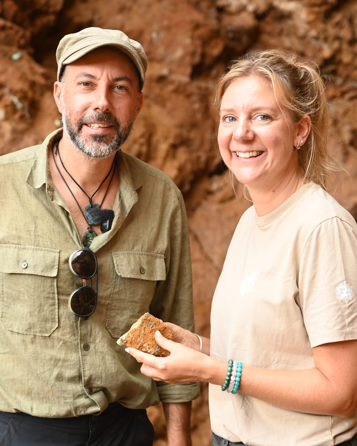 Raphaël et Angélique, fondateurs d'Univers Minéral