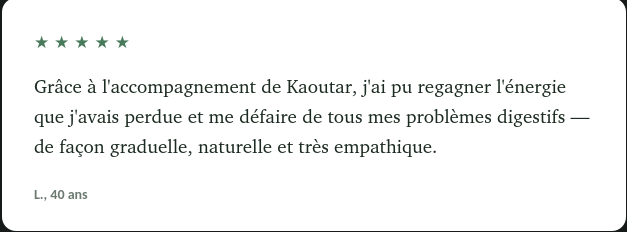 Témoignage