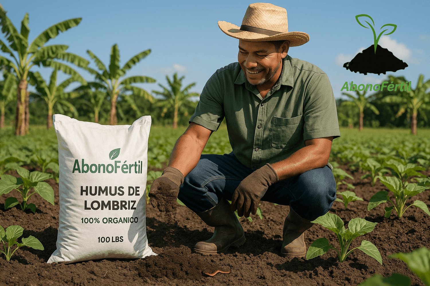 Guia de aplicación de Humus de lombriz