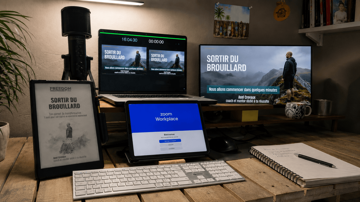 Setup Sommet Sortir du Brouillard