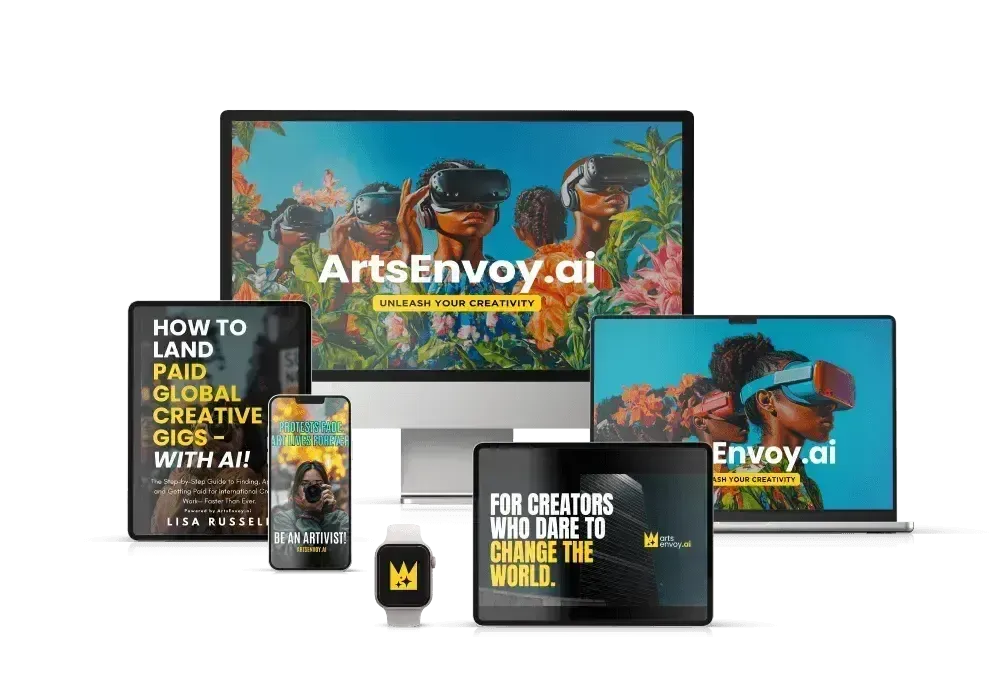 ArtsEnvoy.ai Mockup