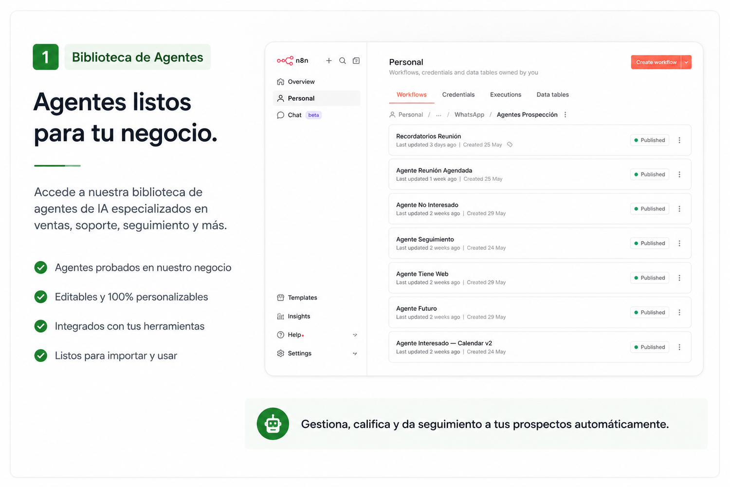 Biblioteca de agentes