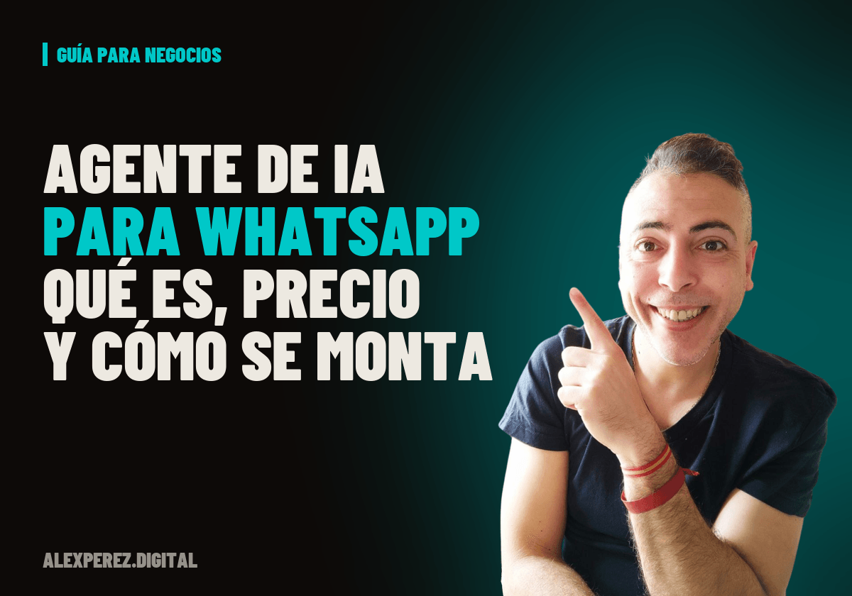 Portada del artículo sobre agentes de IA para WhatsApp
