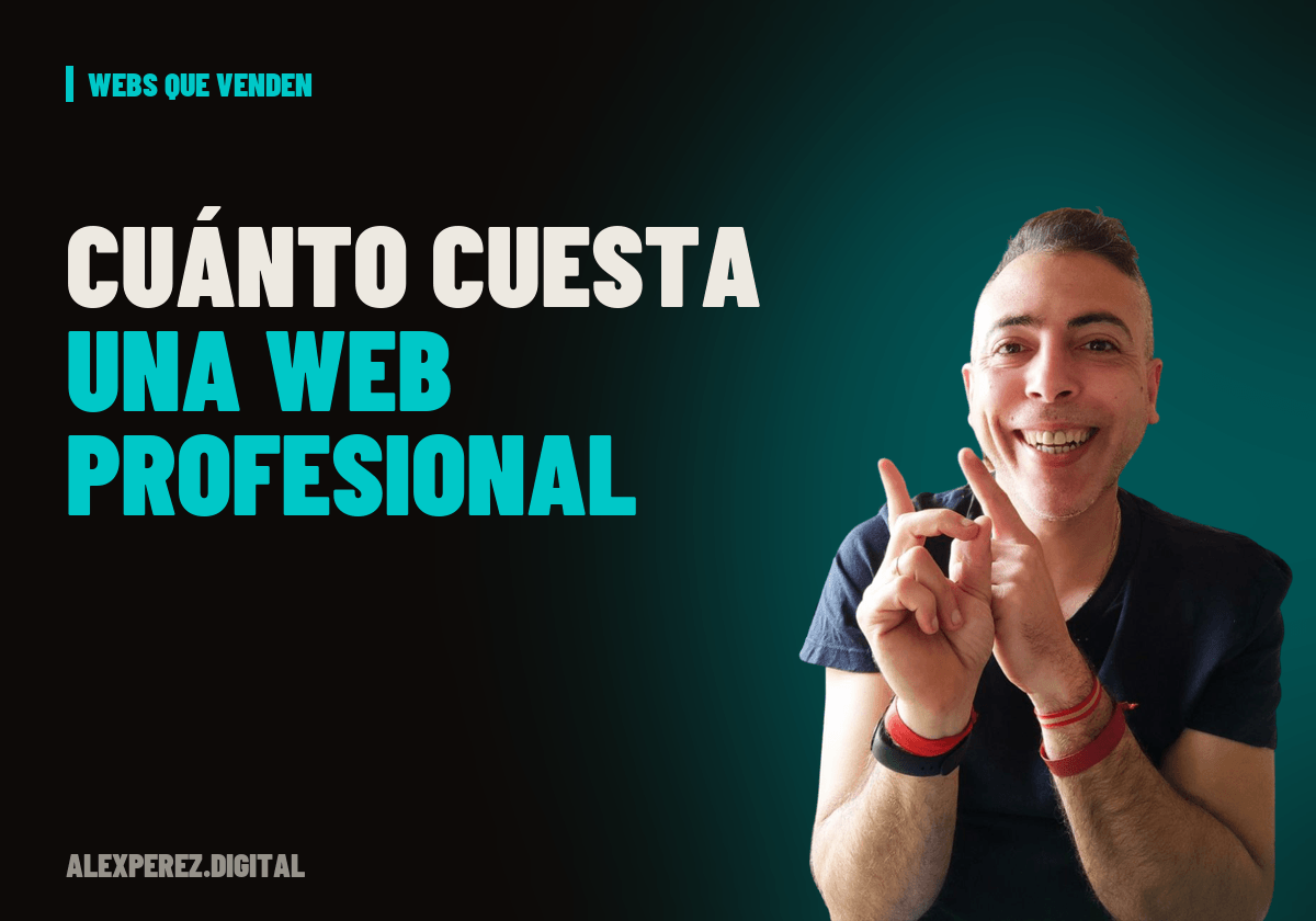 Portada del artículo sobre cuánto cuesta una página web profesional