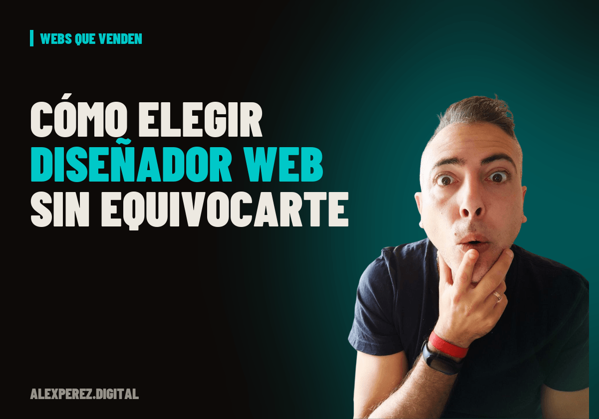 Portada del artículo sobre cómo elegir diseñador web