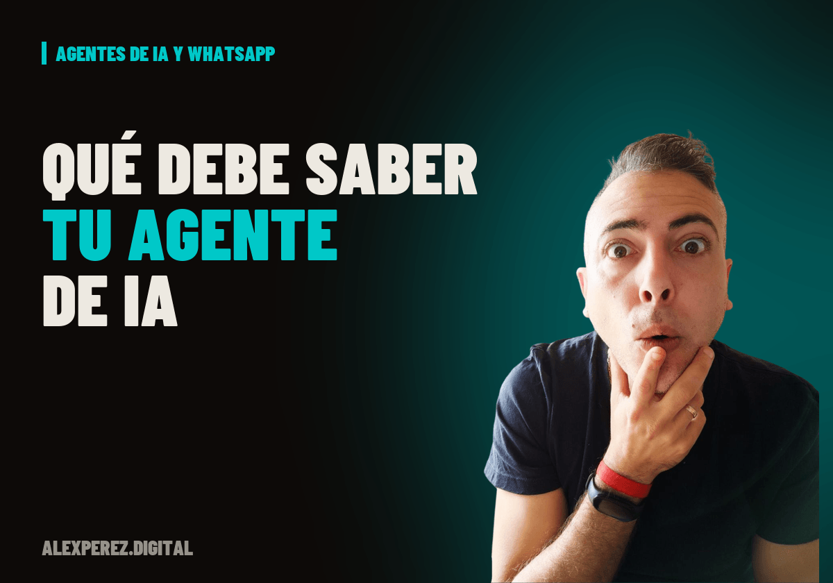 Portada del artículo sobre preparar la información de un agente de IA
