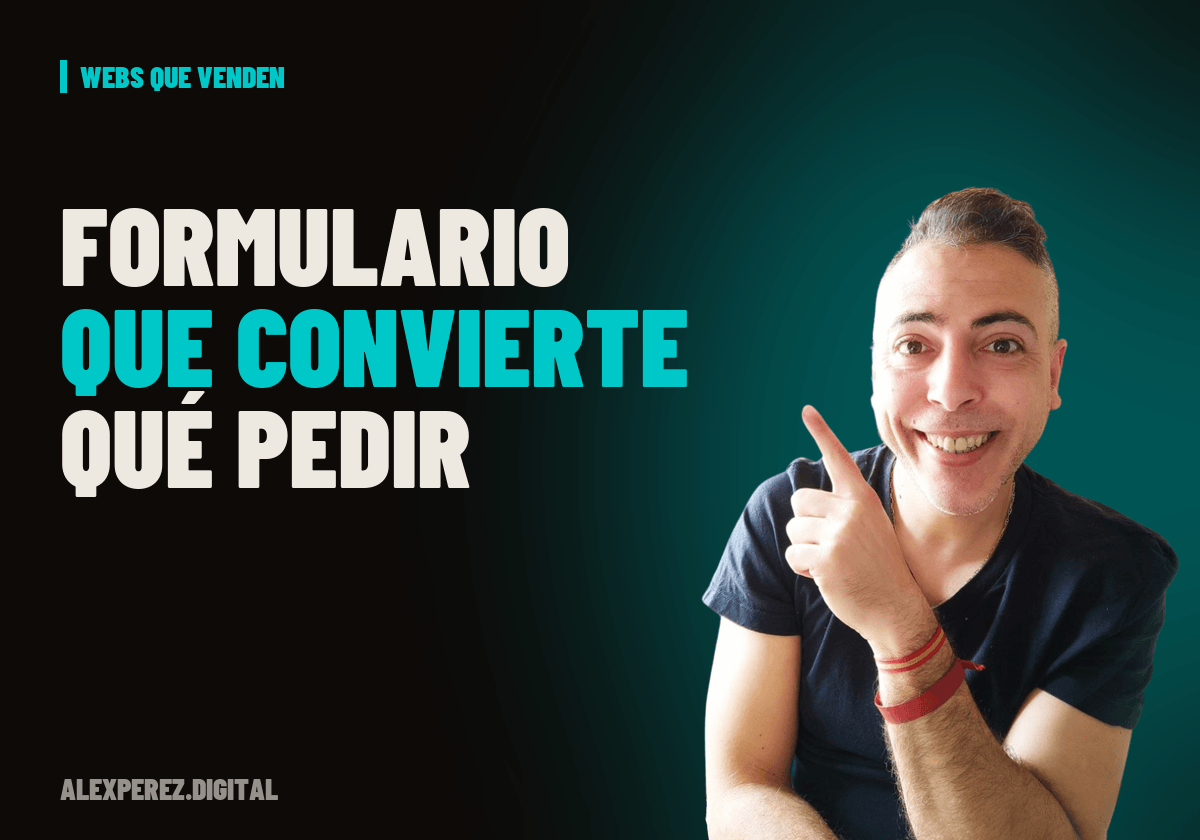 Portada del artículo: Formulario de contacto que convierte: qué pedir y qué no