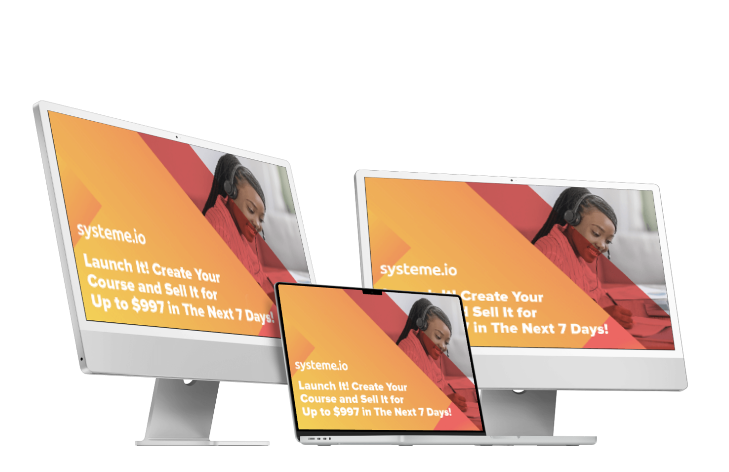 Launch it! Create your course and sell it for up to $997 in the next 7 days Course cover