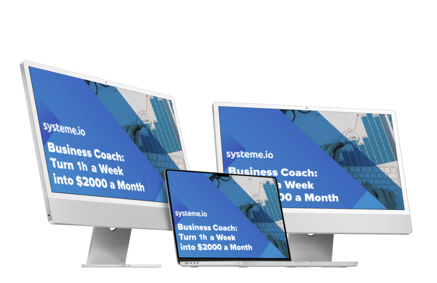 Business Coach: Turn 1h of work a week into $2,000 a month course cover