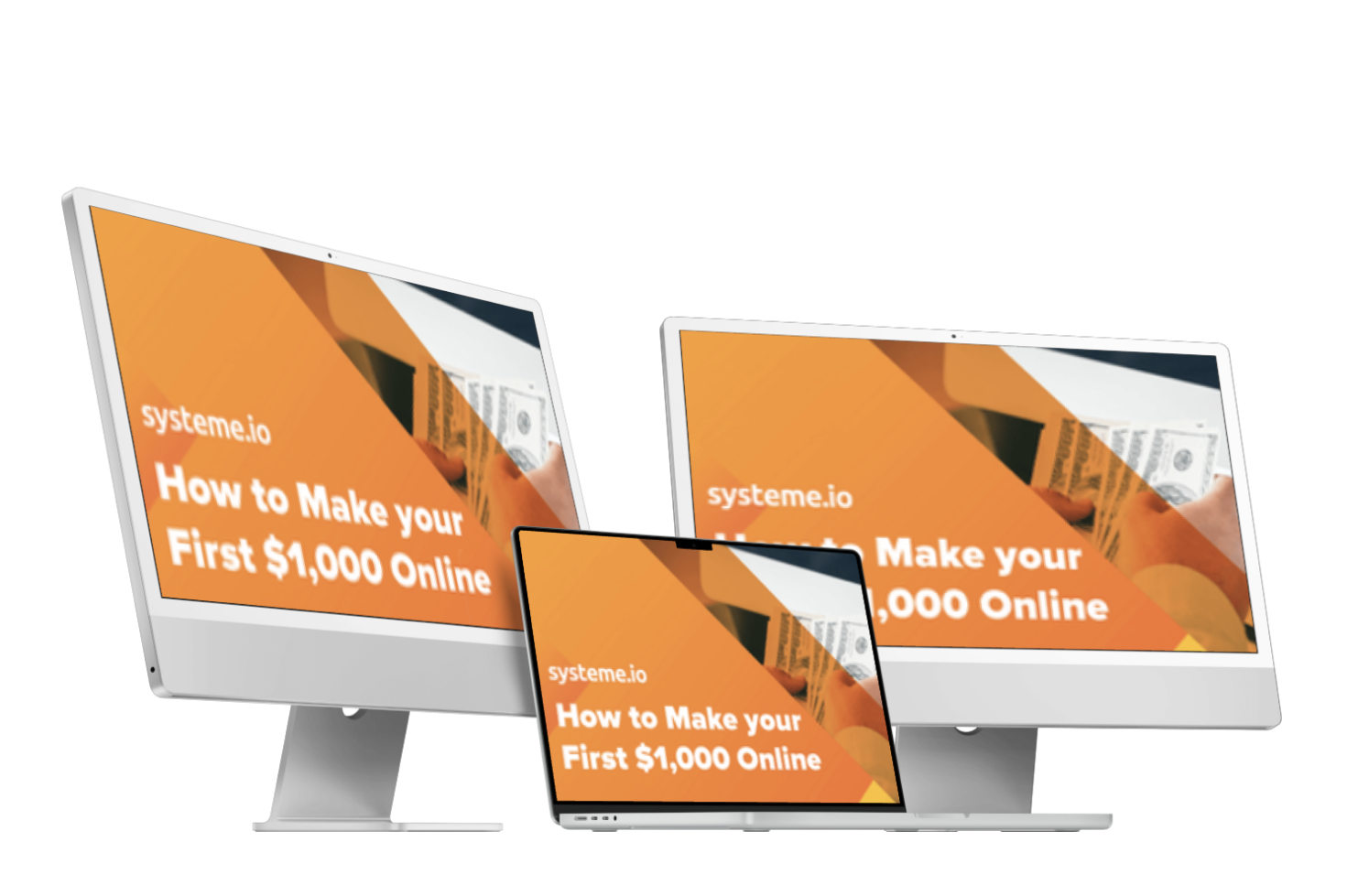 How to make your first $1,000 Online course cover