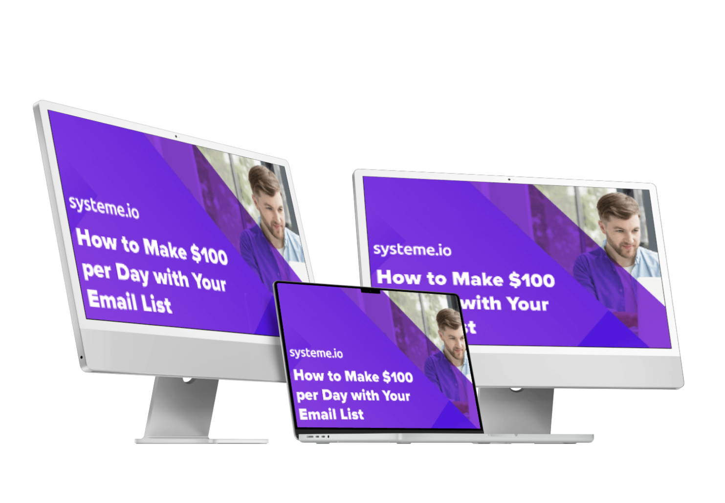 How to Make $100 Per Day with Your Email List course cover