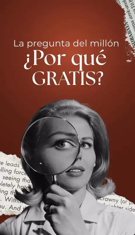 La pregunta del millón: ¿Por qué gratis?