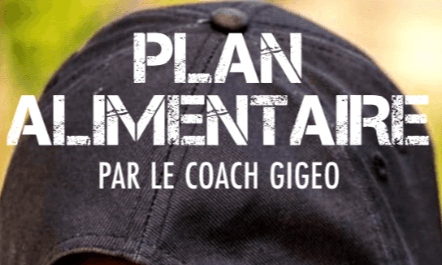 Mon plan alimentaire 