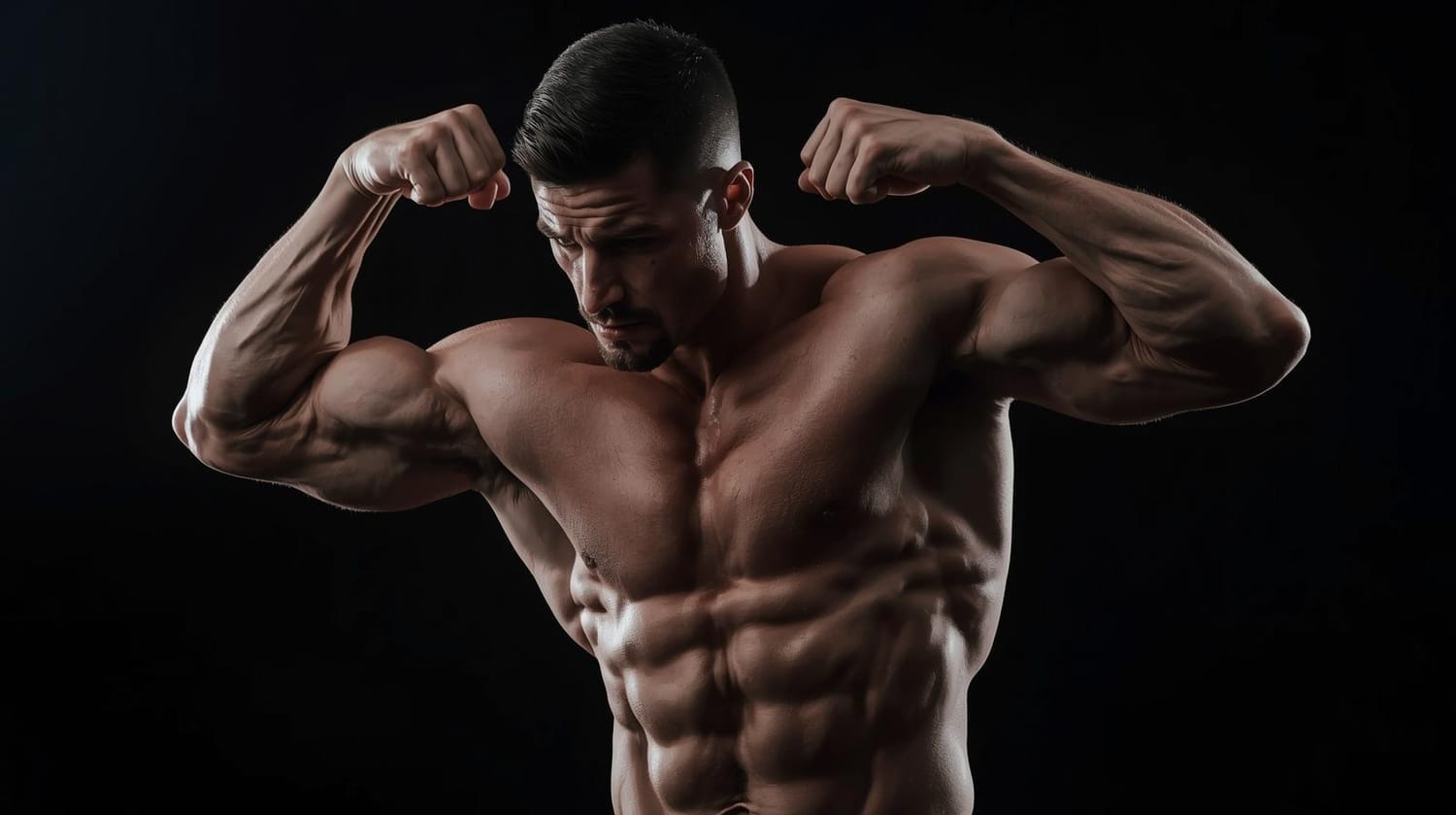 uomo in contatto con il proprio corpo