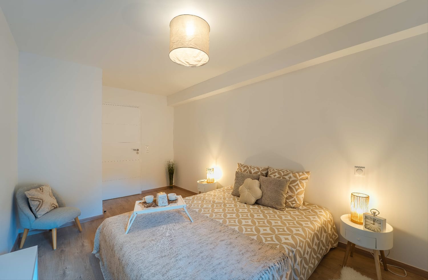 Chambre valorisée après home staging
