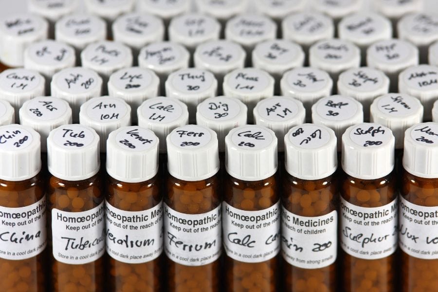 Médicaments homéopathiques, granules homéopathiques