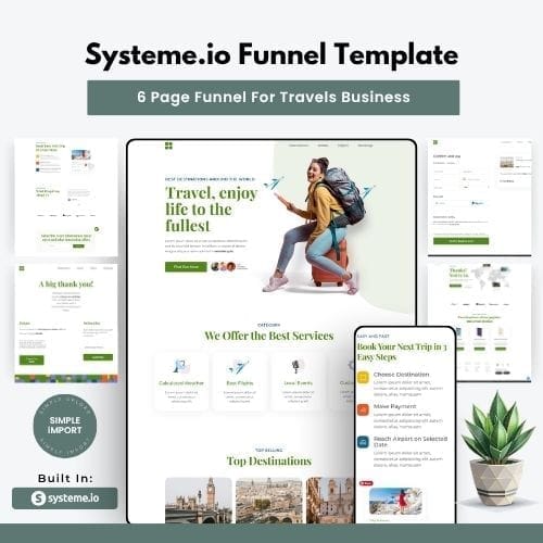 Free Systeme.io Funnel Template