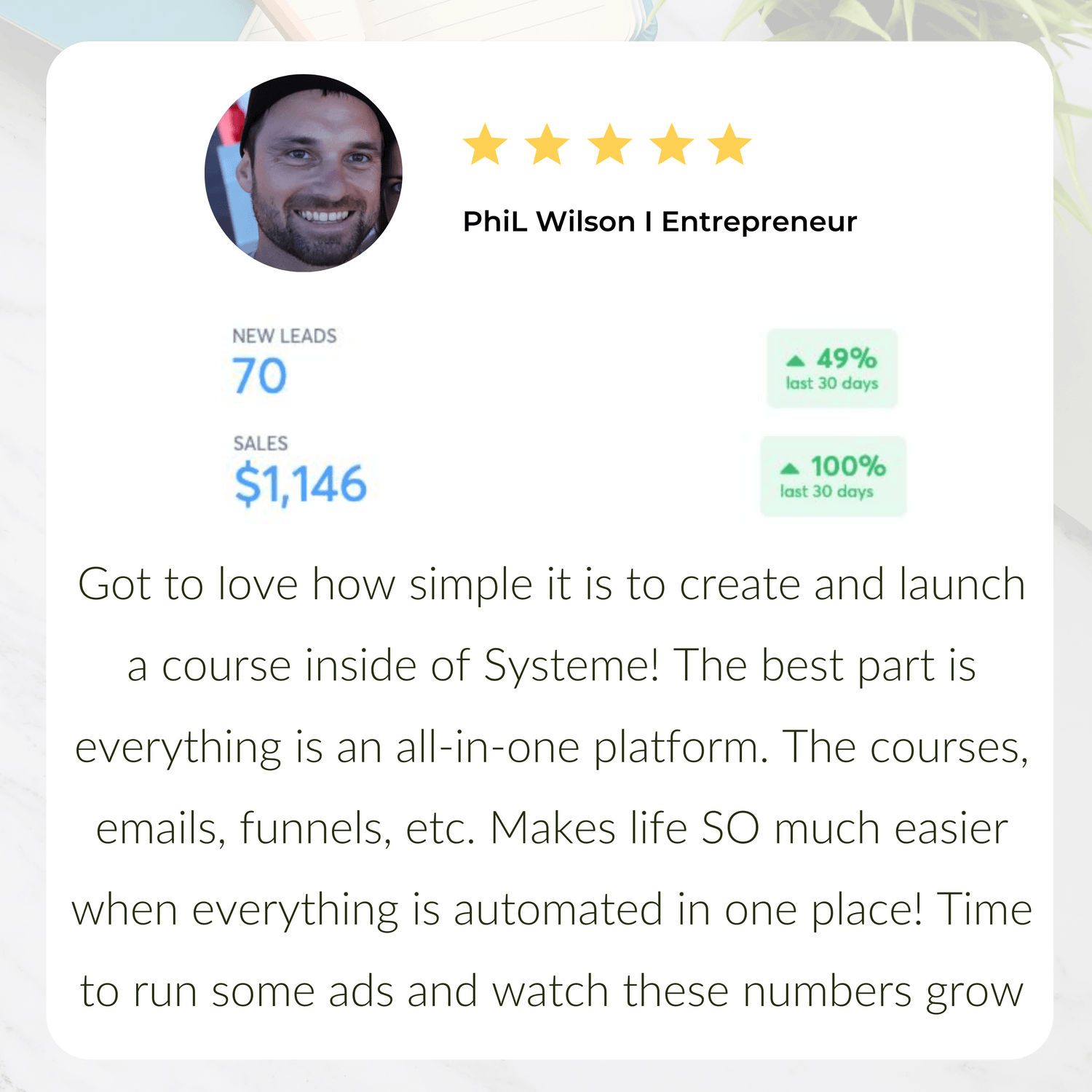Systeme.io Reviews & Testimonials