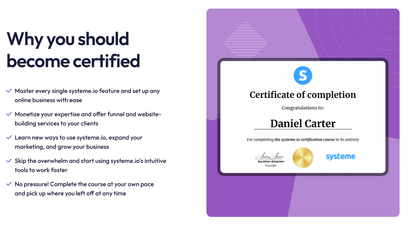 Completed $10k With Systeme.io