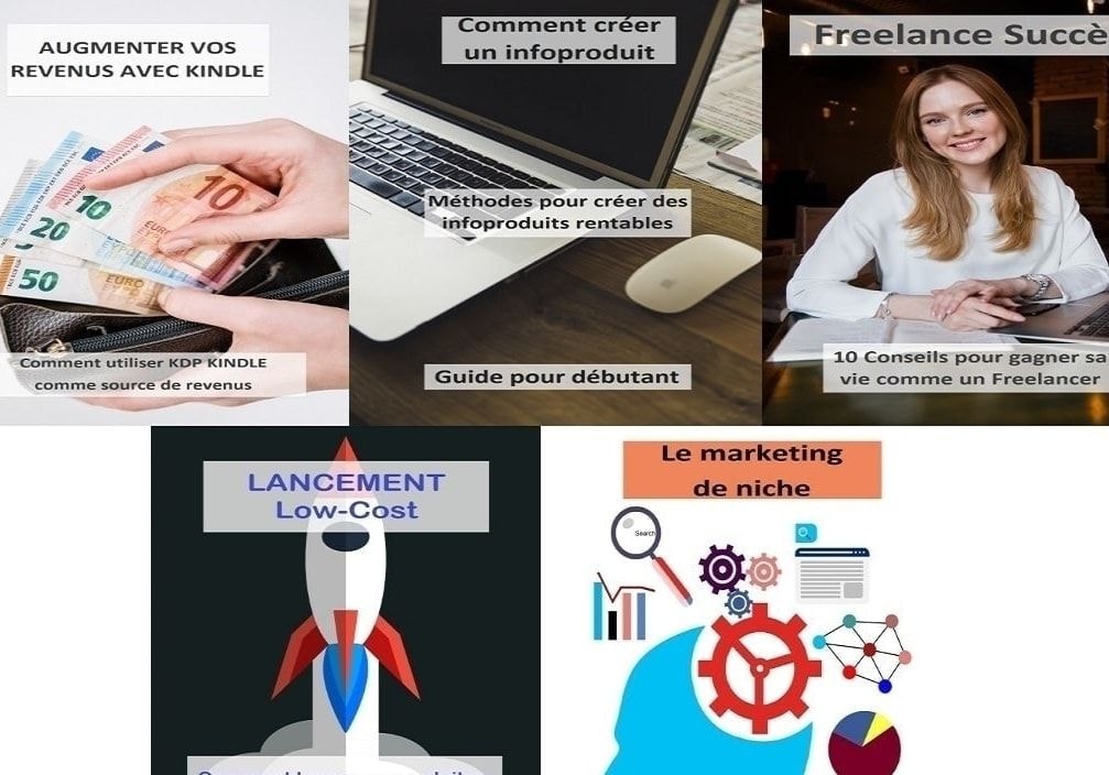 5 livres numérique pour gagner de l'argent