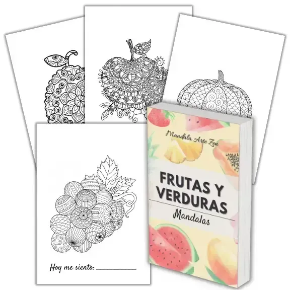 Mandalas: Frutas y Verduras